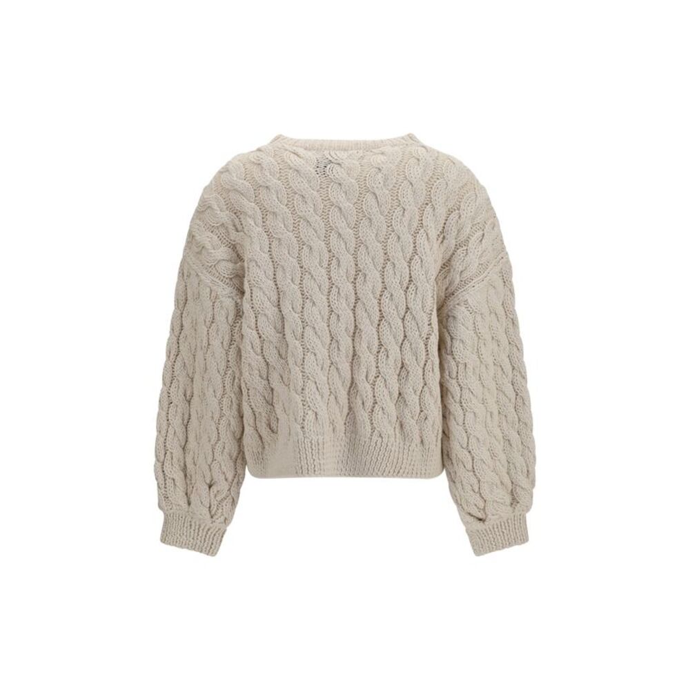 Loewe Women Wool And Cotton-Blend Midweight Knit - Picture 2 of 3